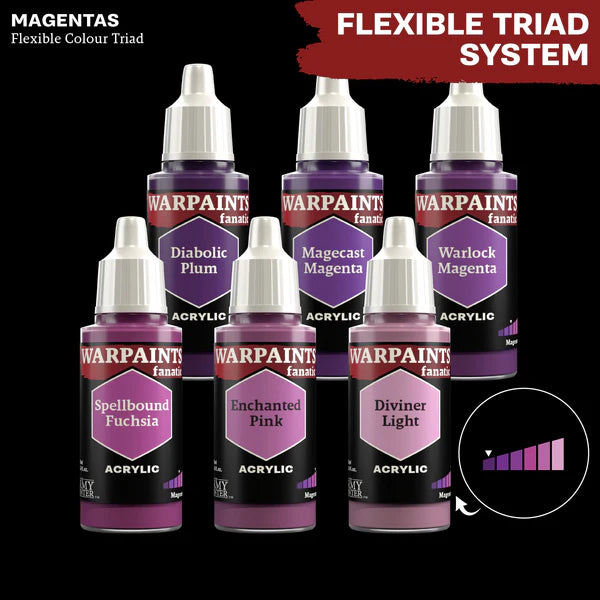 Army Painter Fanatic Warpaints - Warlock Magenta