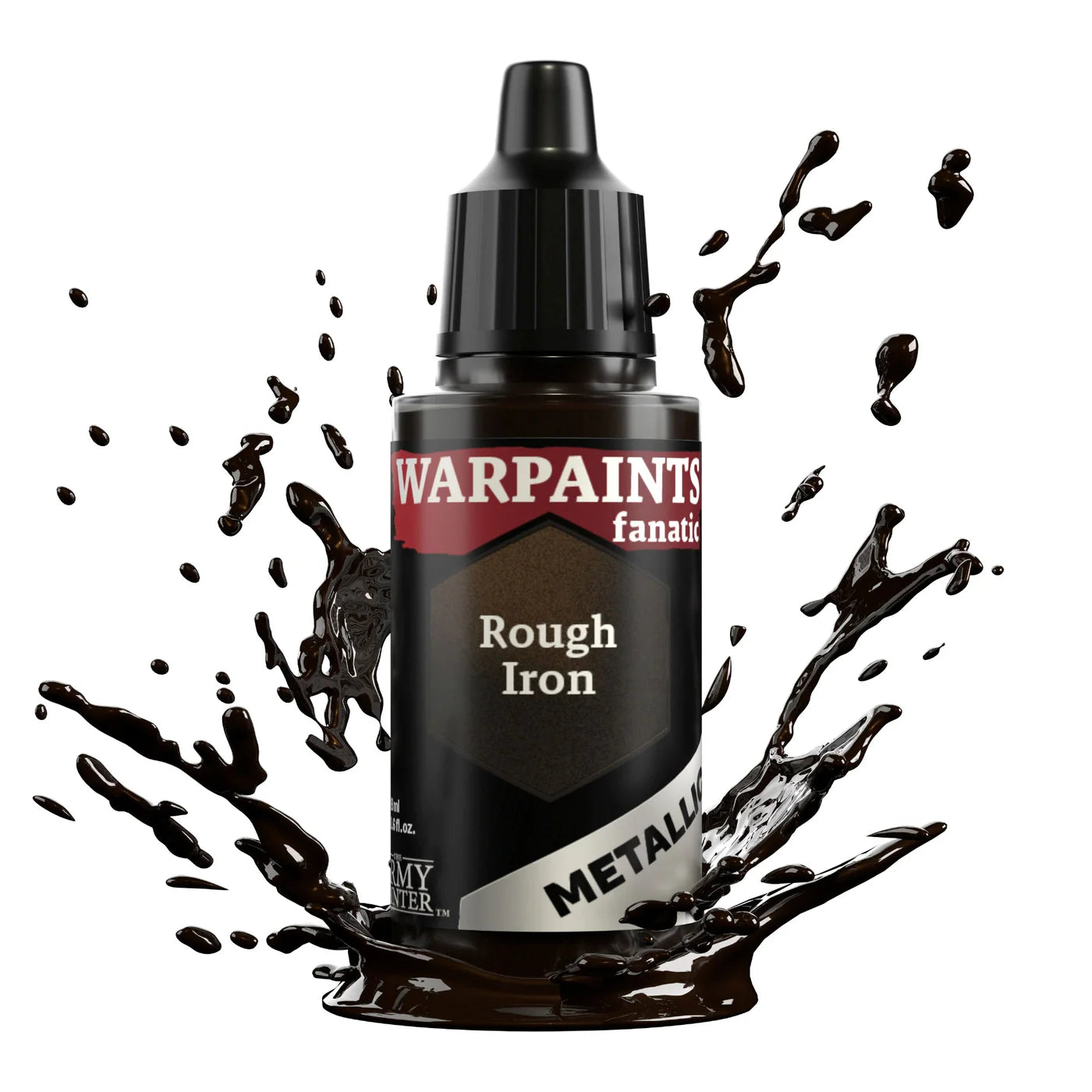Army Painter Fanatic Warpaints Metallics - Rough Iron