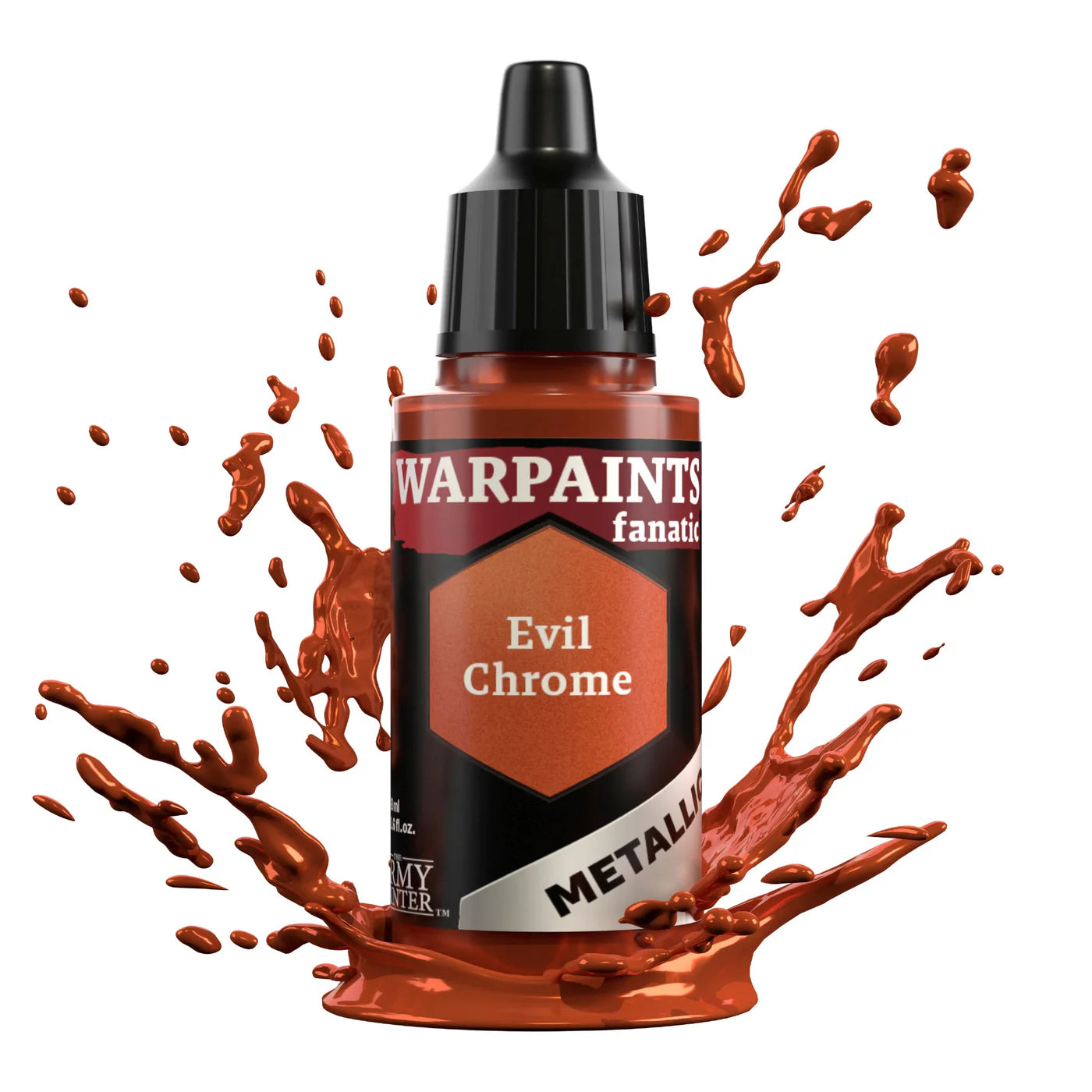 Army Painter Fanatic Warpaints Metallics - Evil Chrome