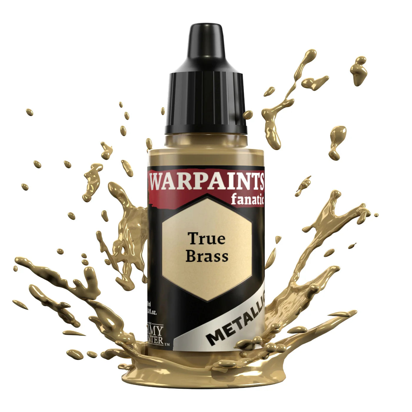 Army Painter Fanatic Warpaints Metallics - True Brass