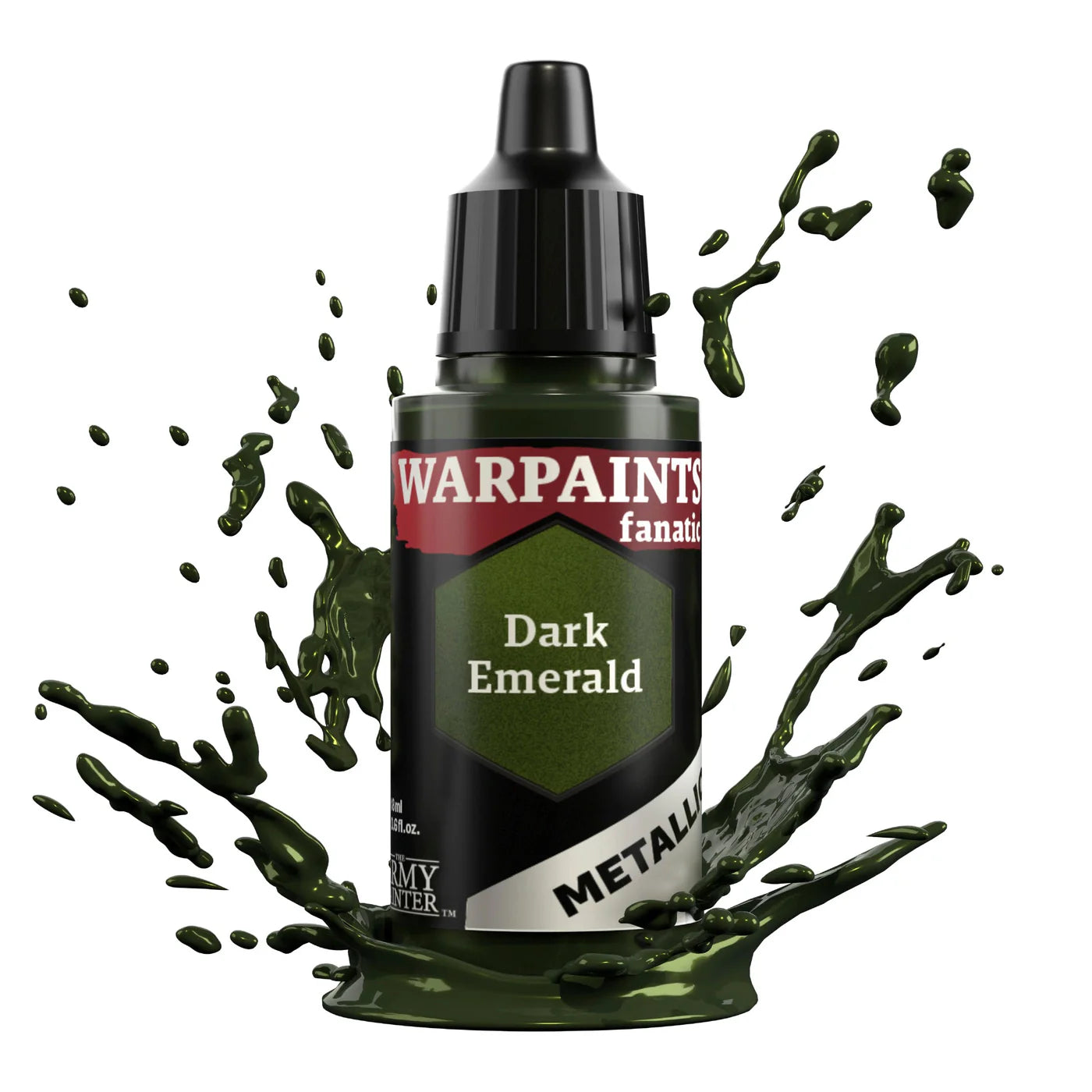 Army Painter Fanatic Warpaints Metallics - Dark Emerald