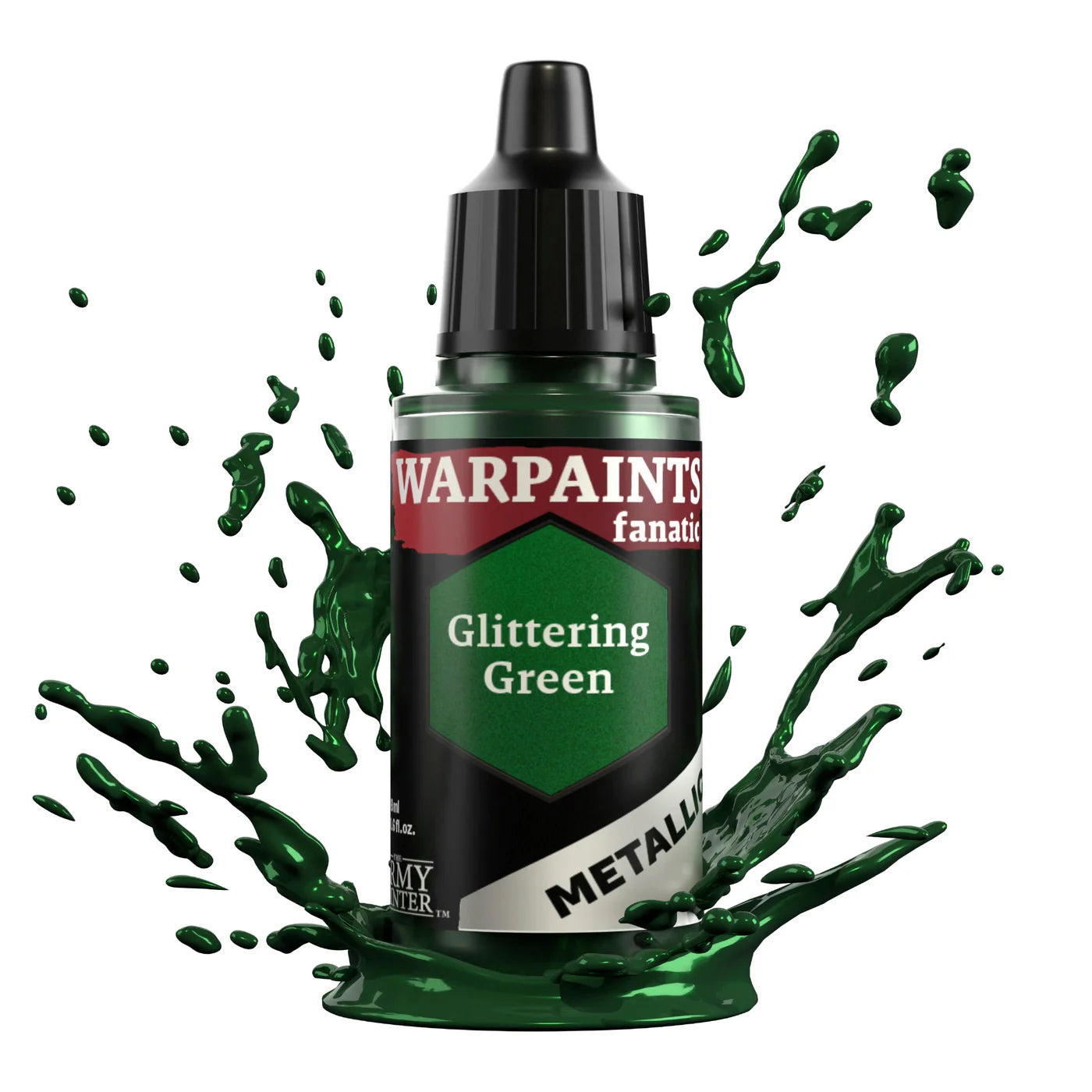 Army Painter Fanatic Warpaints Metallics - Glittering Green
