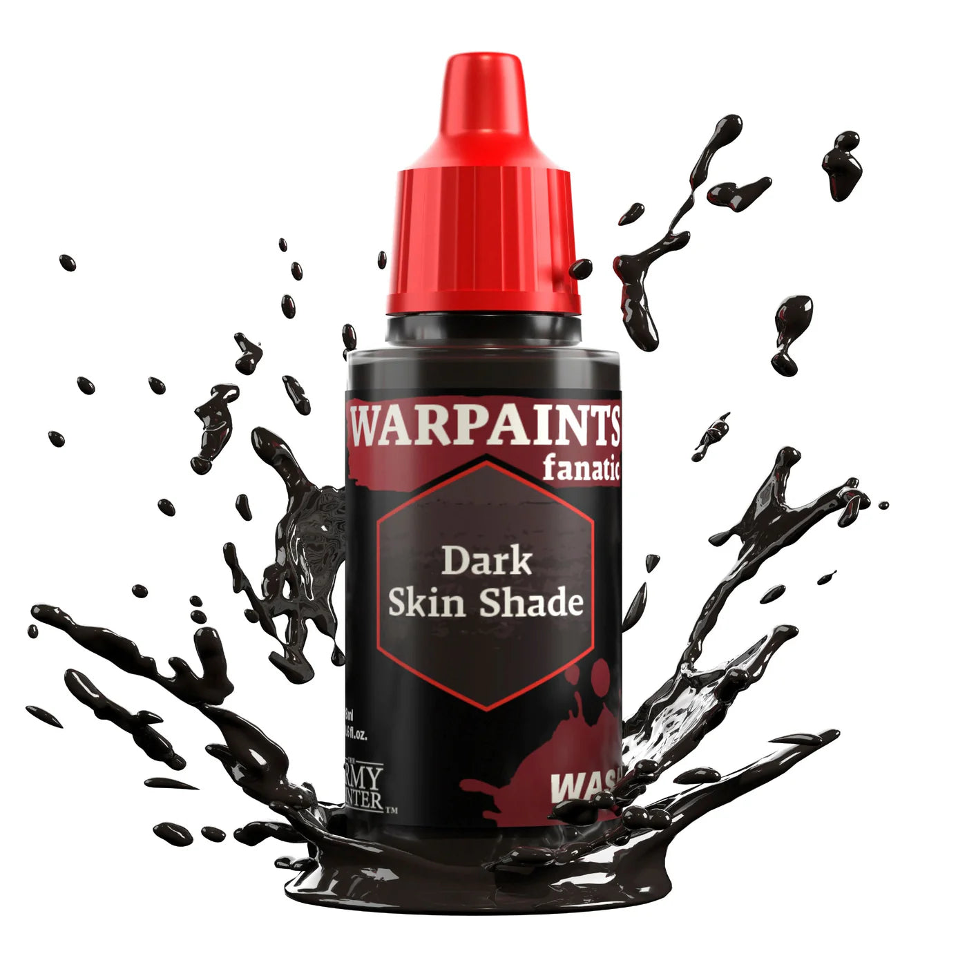 Army Painter Fanatic Warpaints Washes - Dark Skin Shade