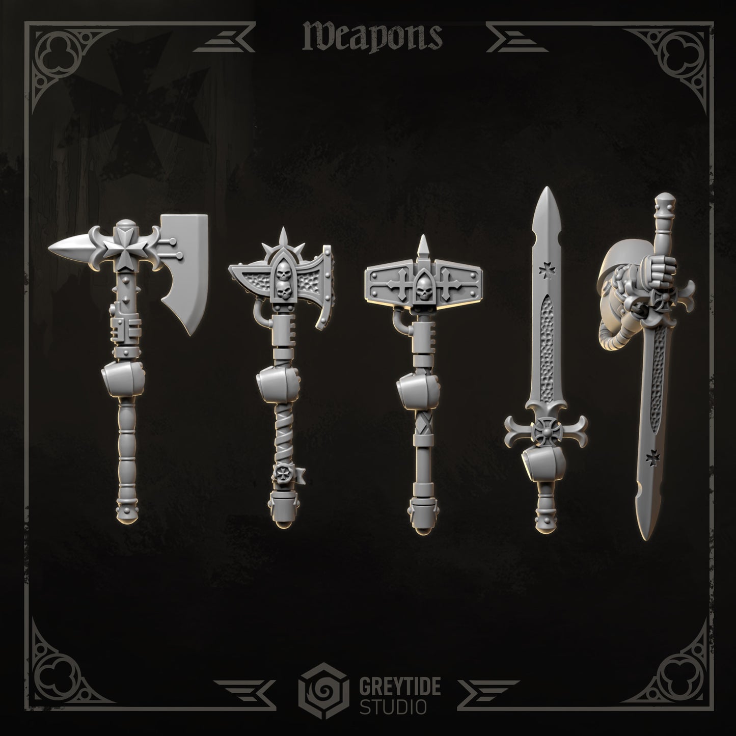 Greytide Studios - Eternal Crusaders - Weapons