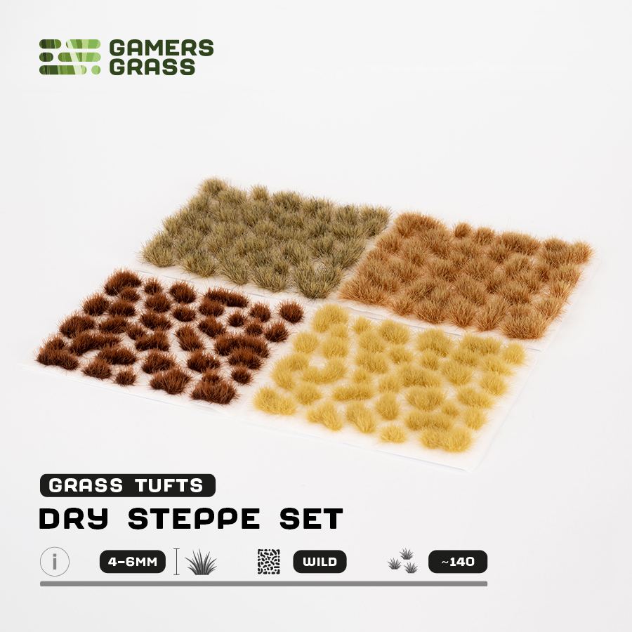 Gamer's Grass - Dry Steppe Set