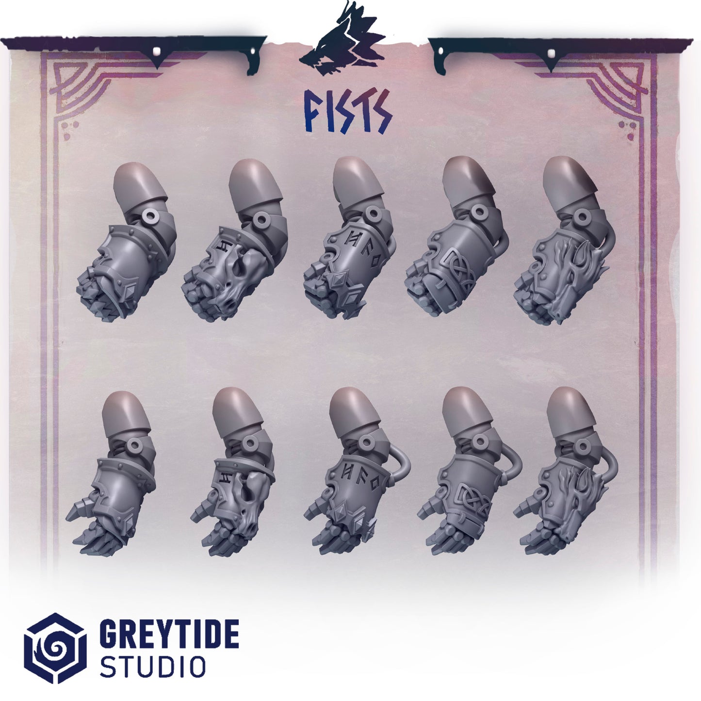 Greytide Studios - Primal Hounds - Fists