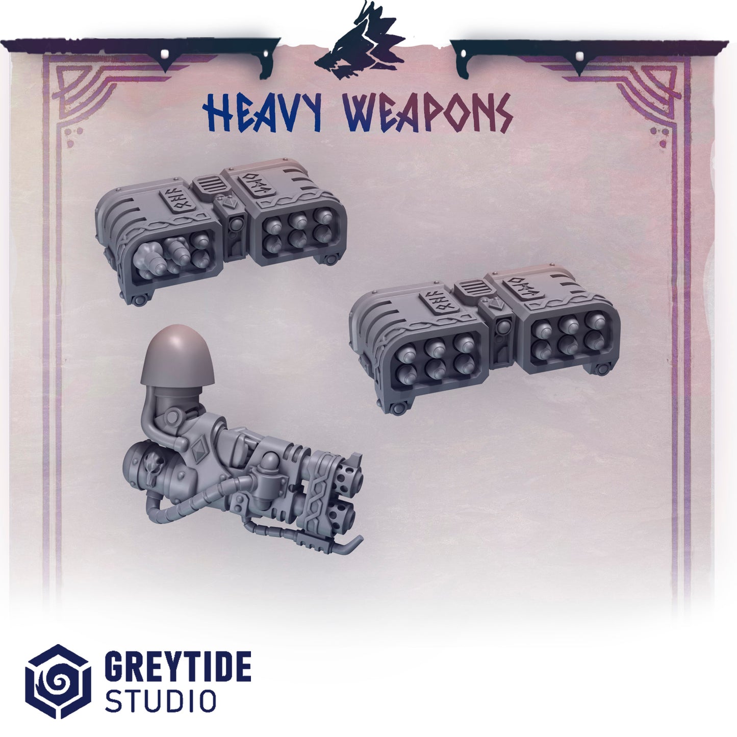 Greytide Studios - Primal Hounds - Heavy Weapons