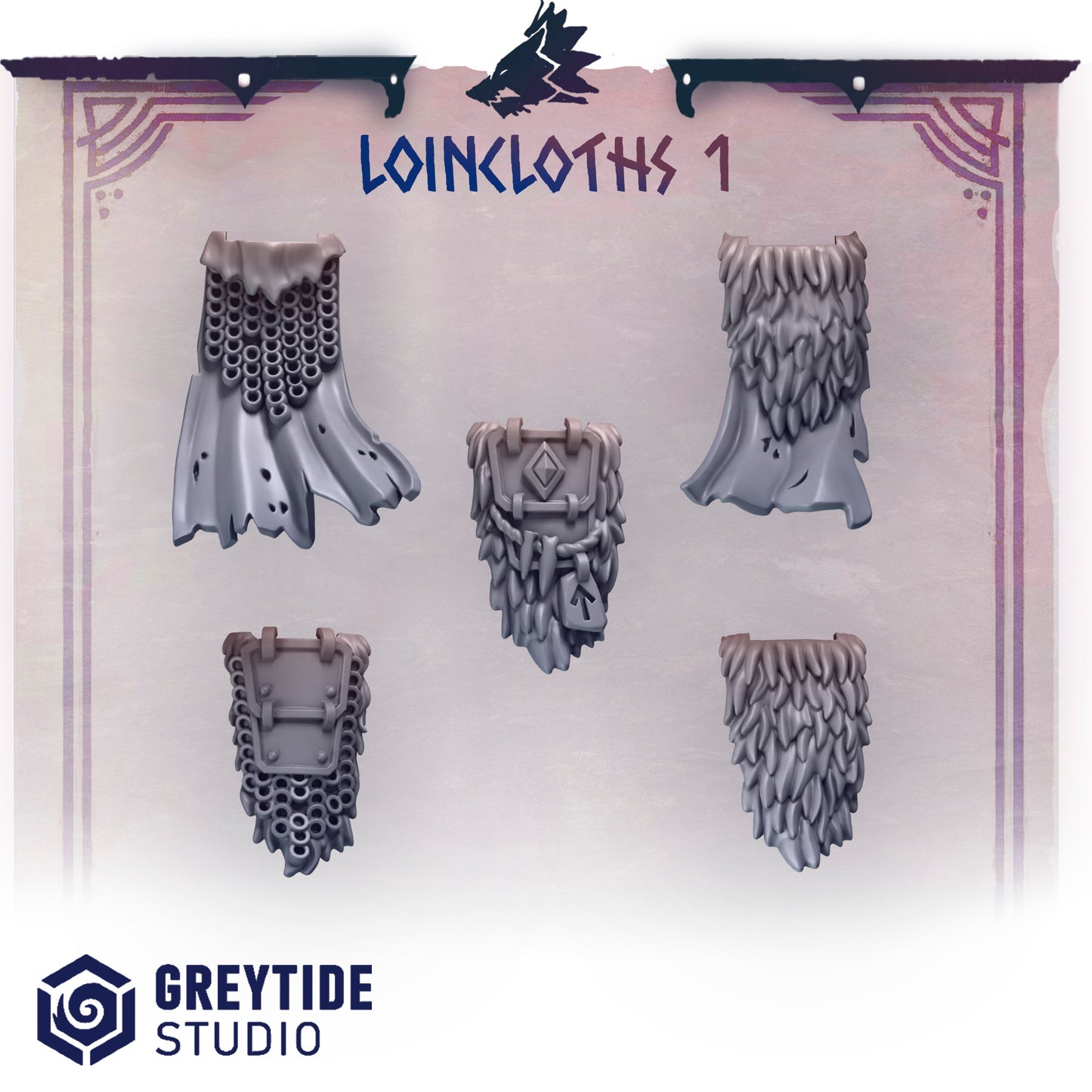 Greytide Studios - Primal Hounds - Loincloths 1