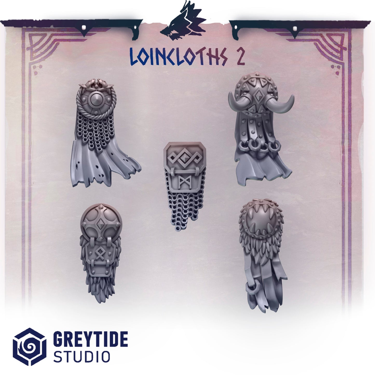 Greytide Studios - Primal Hounds - Loincloths 2