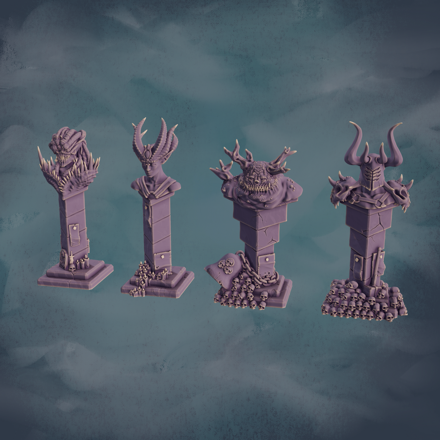 Chaotic Cemetery Terrain Pack - Realms of Battle - August 2025