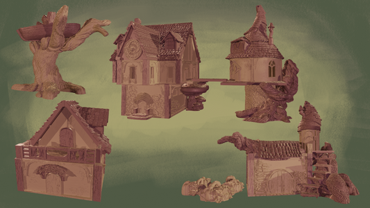 September 2024 Preview - Whimsical Cottages