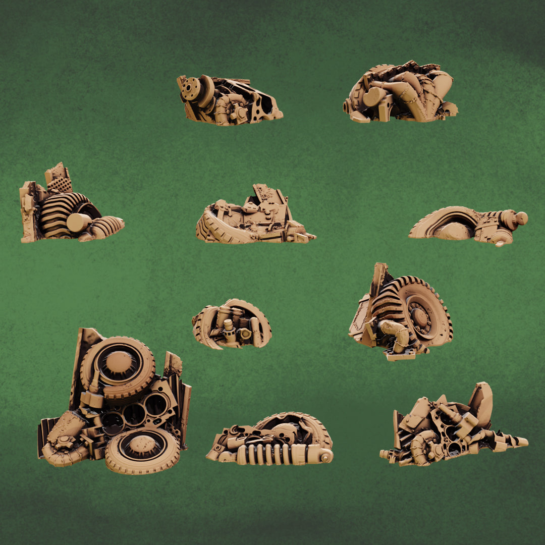 Ramshackle Bits - Part Piles