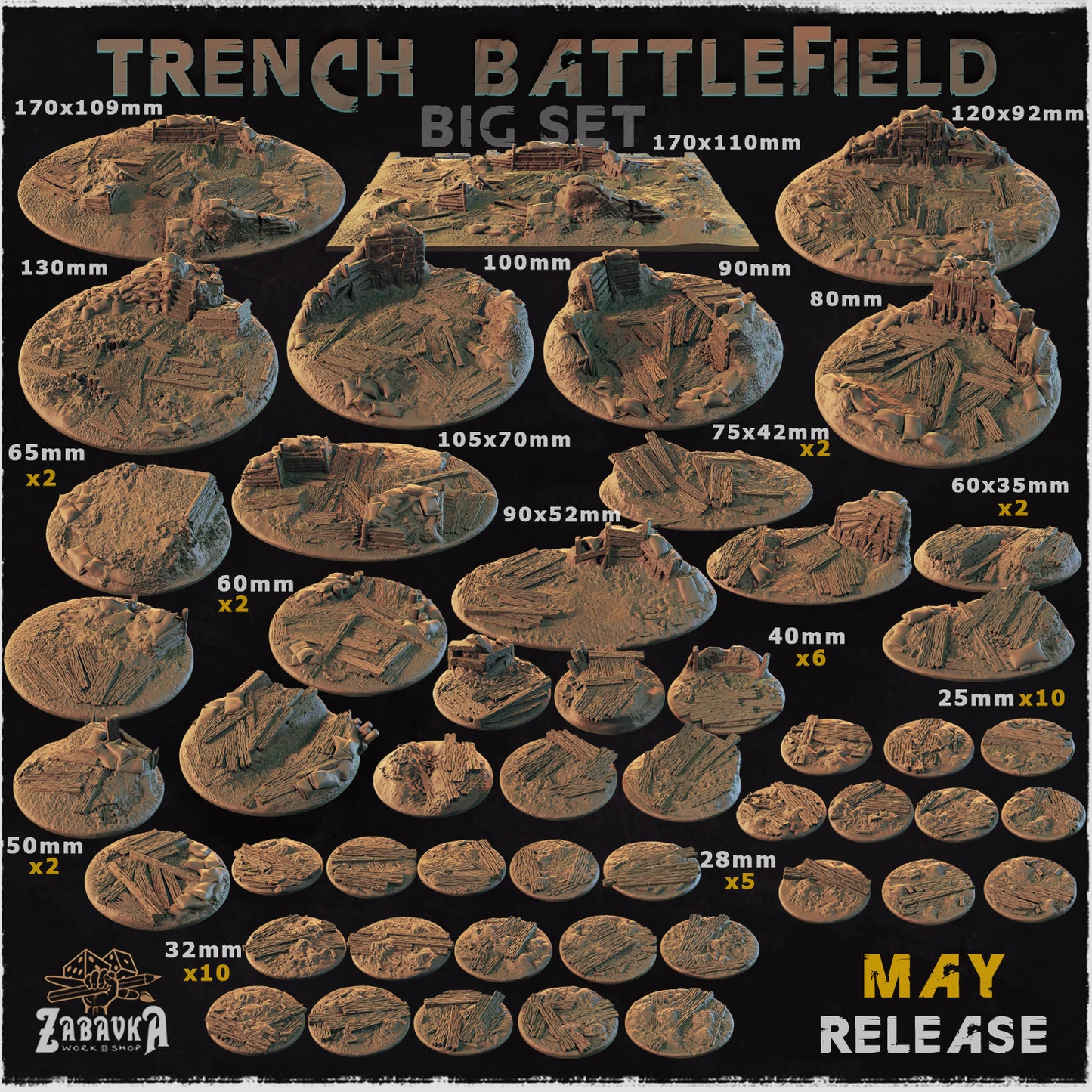 Trench Battlefield - Bases