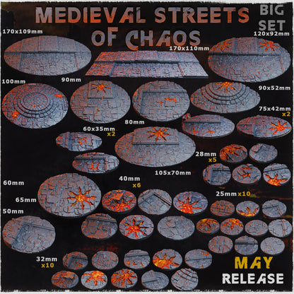 Medieval Streets of Chaos - Toppers