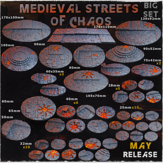 Medieval Streets of Chaos - Toppers