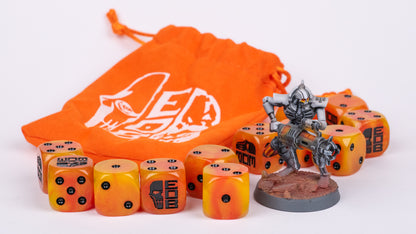 EonsOfBattle Dice - Jay Orange