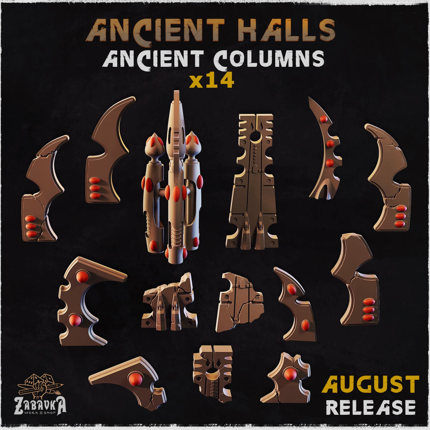 Ancient Halls - Ancient Column Bits