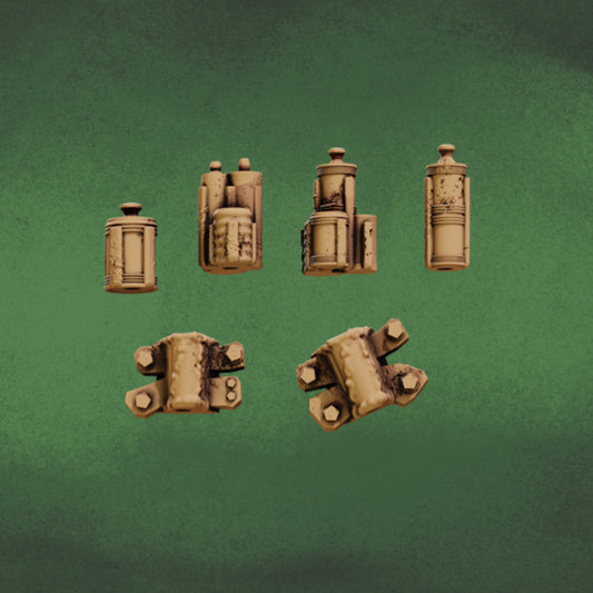 Ramshackle Bits - Flag Toppers