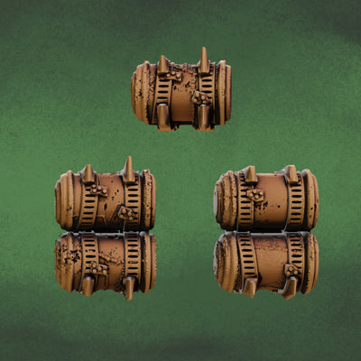 Ramshackle Bits - Fuel Barrels