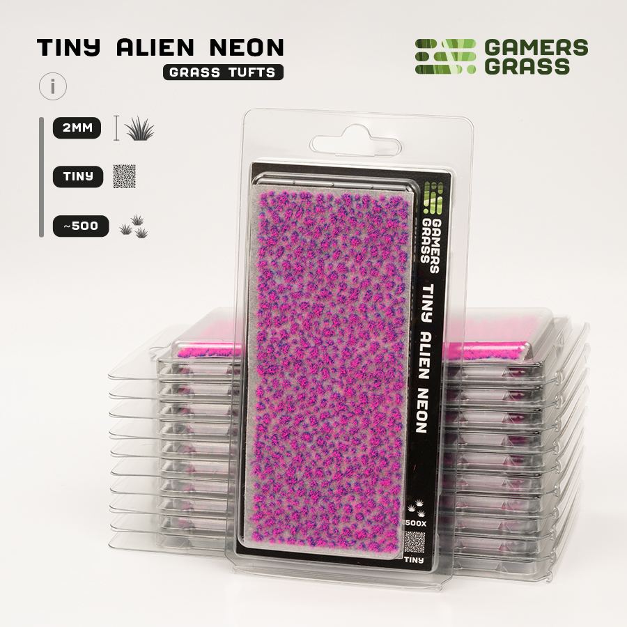 Gamer's Grass - Tiny Tufts Alien Neon