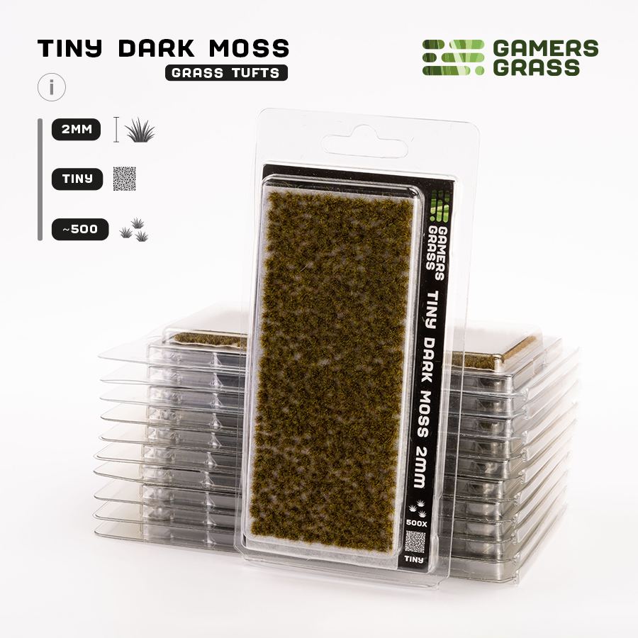 Gamer's Grass - Tiny Tufts Dark Moss