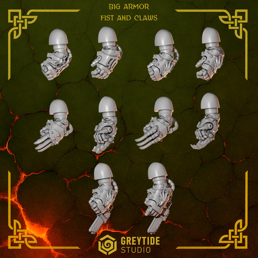 Greytide Studios - Anvil Wardens - Big Armor Fist and Claws