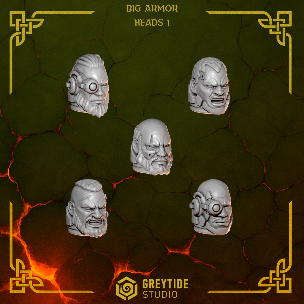 Greytide Studios - Anvil Wardens - Big Heads 1