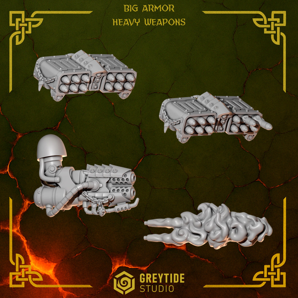 Greytide Studios - Anvil Wardens - Big Heavy Weapons