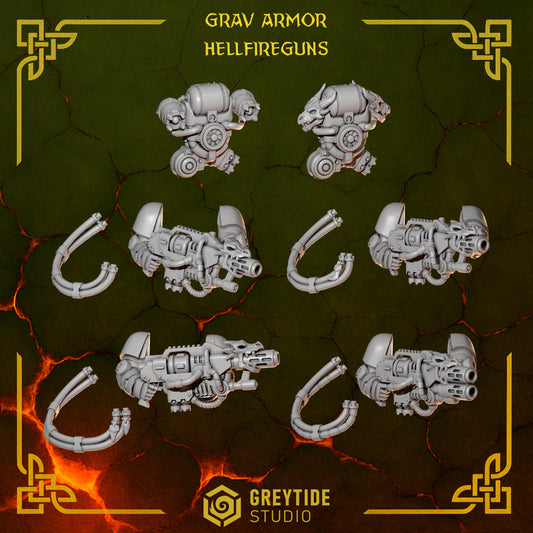 Greytide Studios - Anvil Wardens - Big Armor Hellfire Guns