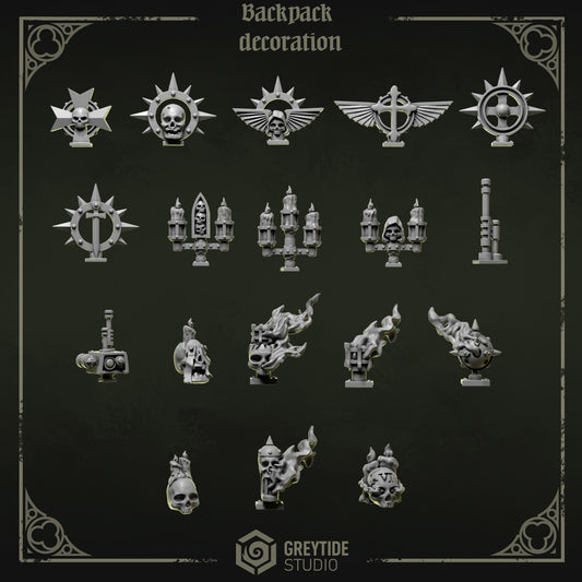 Greytide Studios -  Eternal Pilgrims - Backpack Decorations