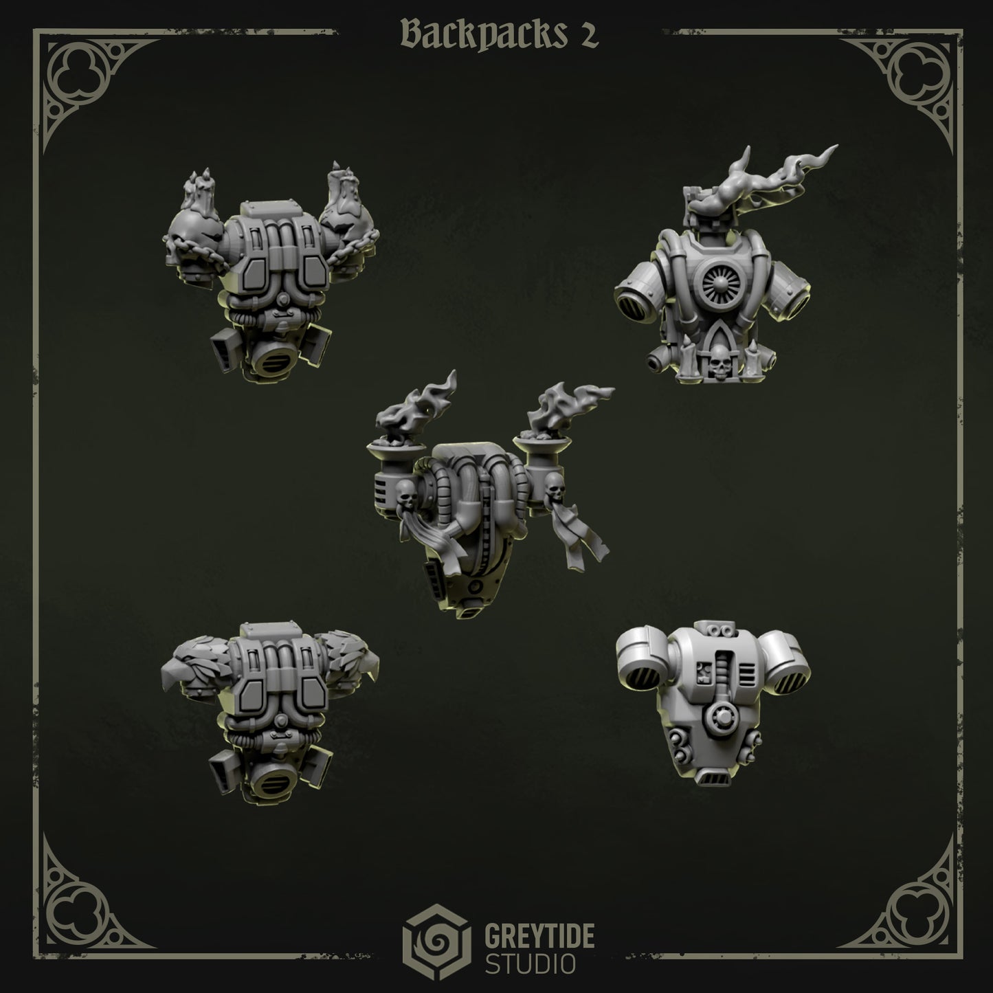 Greytide Studios -  Eternal Pilgrims - Backpacks 2