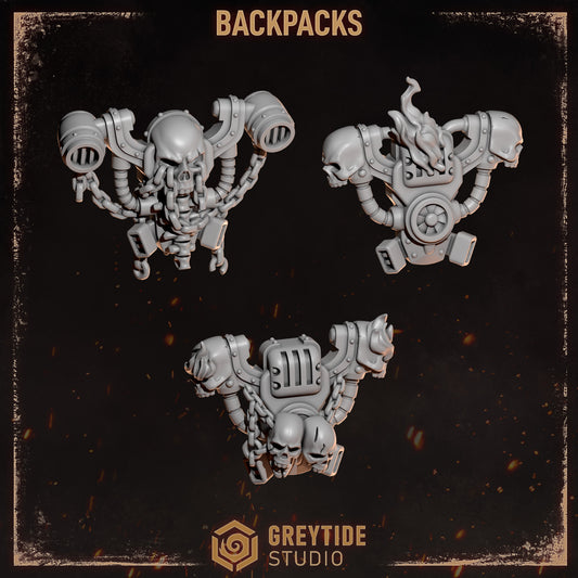 Greytide Studios - Cursed Company - Backpacks