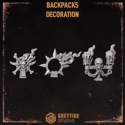 Greytide Studios - Cursed Company - Backpack Decorations