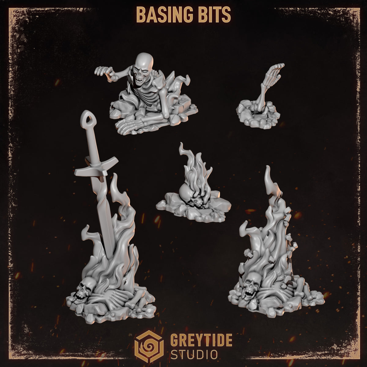 Greytide Studios - Cursed Company - Basing Bits
