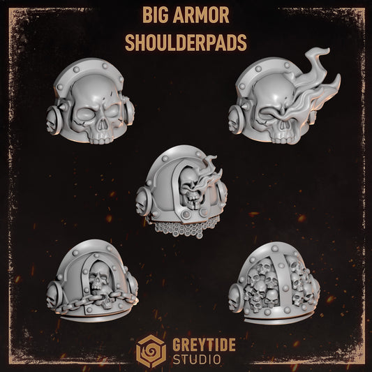 Greytide Studios - Cursed Company - Big Armor Shoulderpads