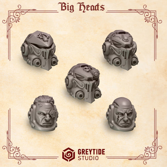 Greytide Studios -  Crimson Lords - Big Heads