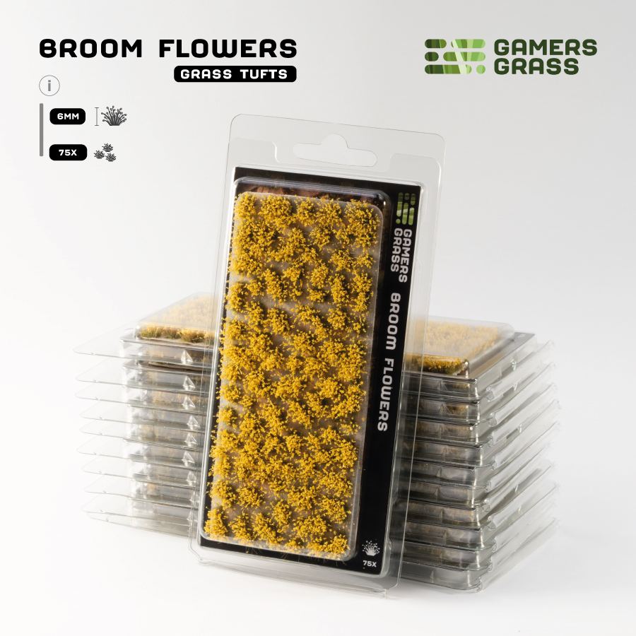 Gamer's Grass - Broom Flowers