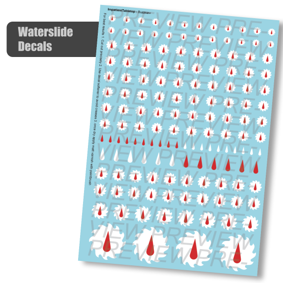 Buzzsaw Soldiers - Decals