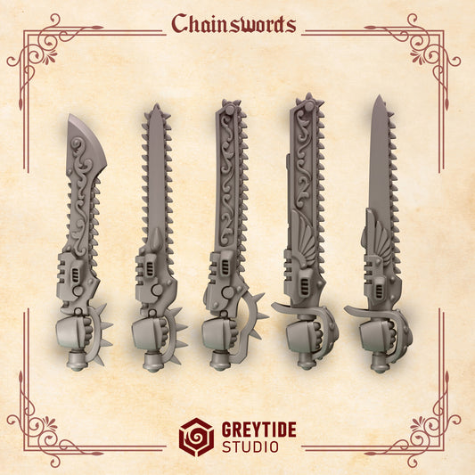 Greytide Studios -  Crimson Lords - Chainswords