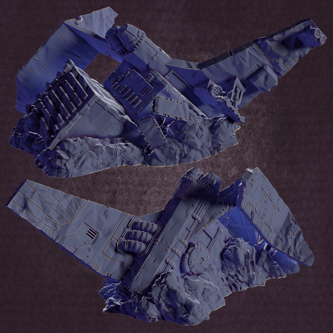 Crashed Lander Terrain Pack - November 2025