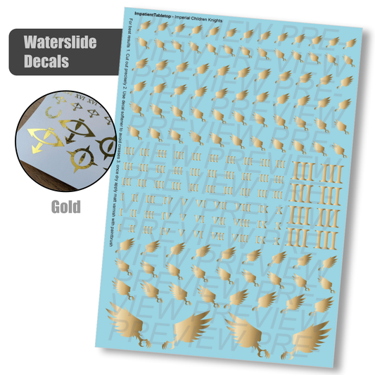 Imperial Children Knights - Decals