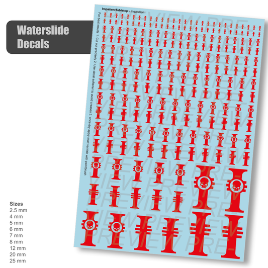 Inquisition - Decals