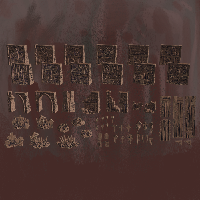 Catacombs of the Blessed Dead - Basic Terrain Pack