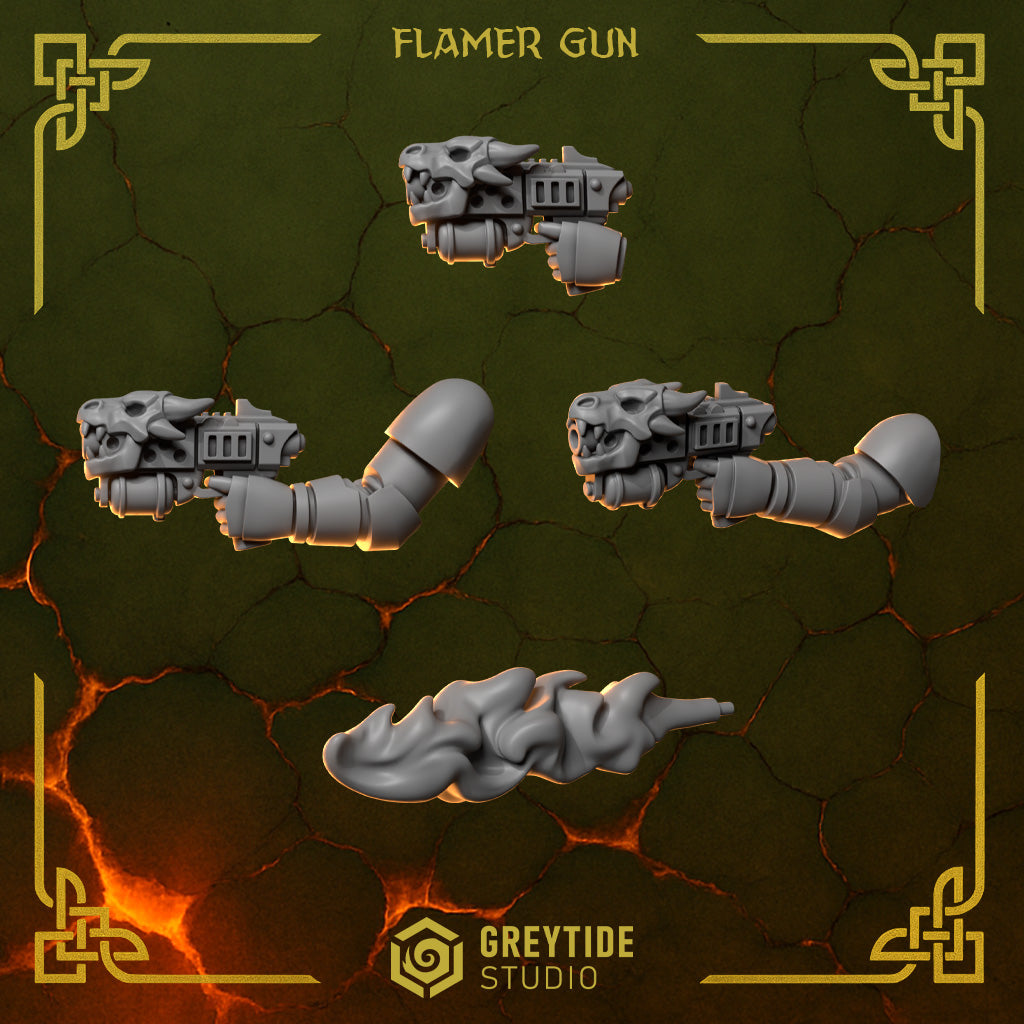 Greytide Studios - Anvil Wardens - Flamer Gun