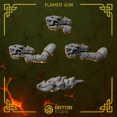 Greytide Studios - Anvil Wardens - Flamer Gun