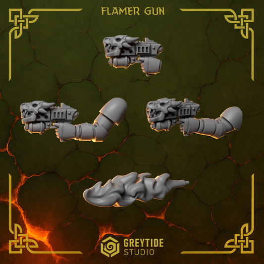 Greytide Studios - Anvil Wardens - Flamer Gun