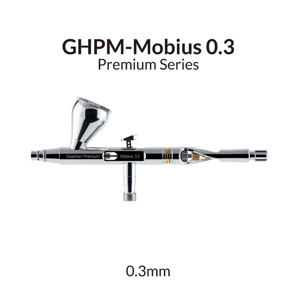 Jay's Favorite Airbrush - Gaahleri Premium Series - Mobius .3mm Airbrush