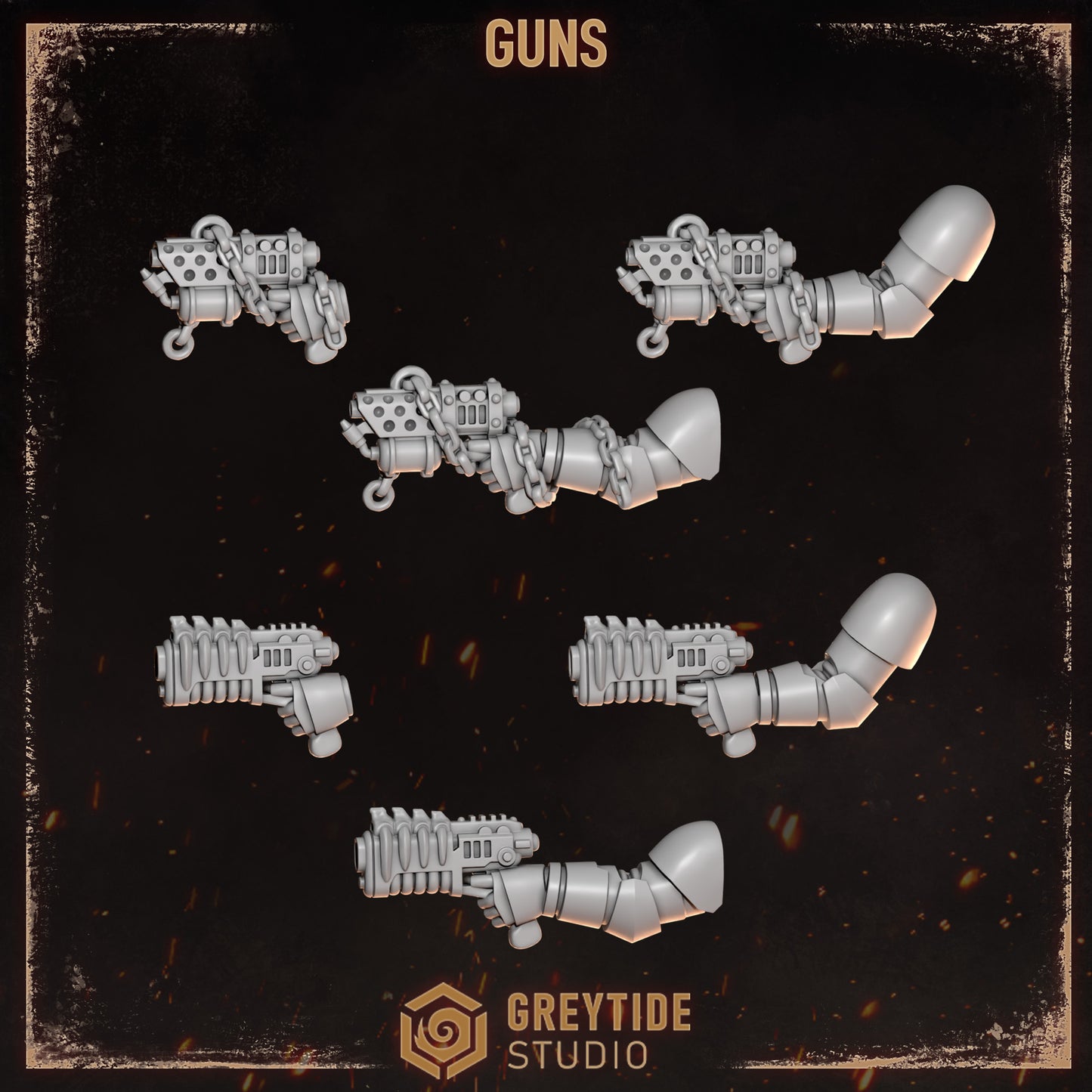Greytide Studios - Cursed Company - Guns