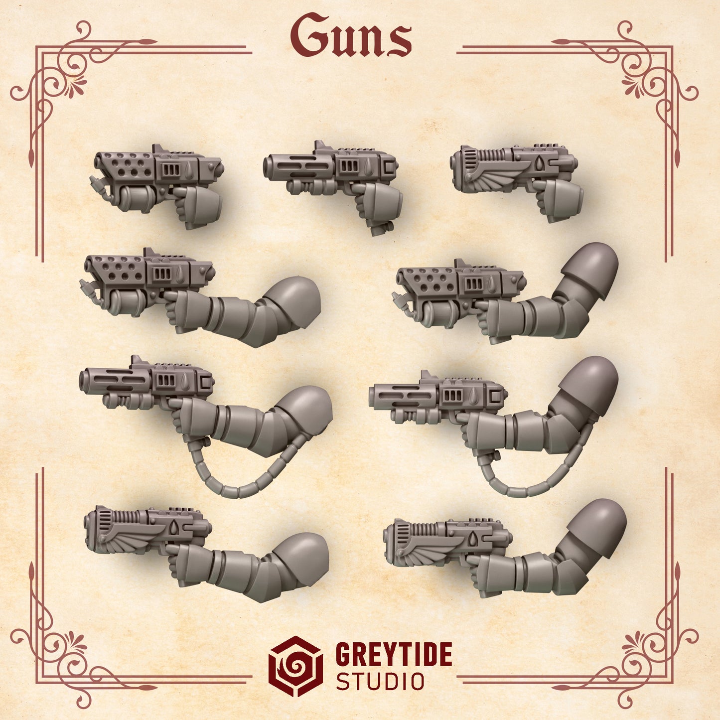 Greytide Studios -  Crimson Lords - Guns