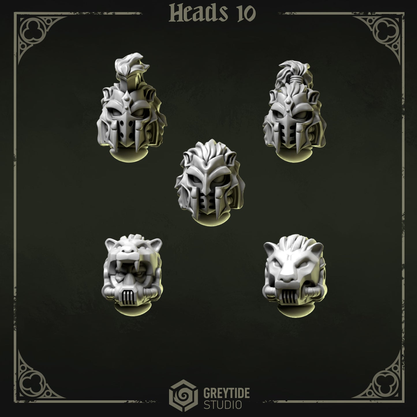 Greytide Studios -  Eternal Pilgrims - Heads 10